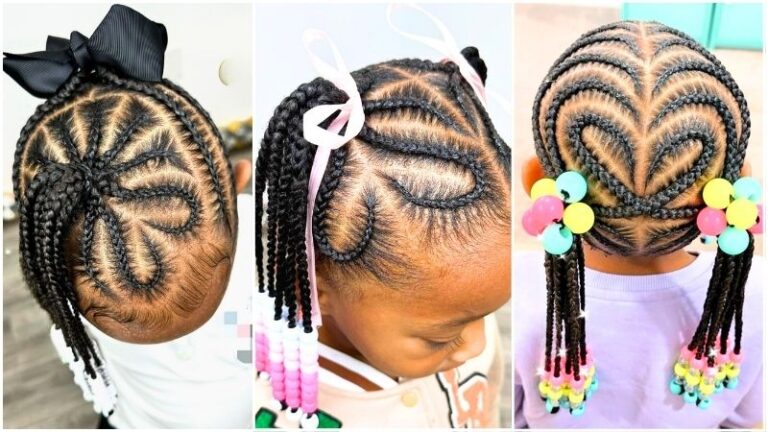 Toddler Braids With Beads