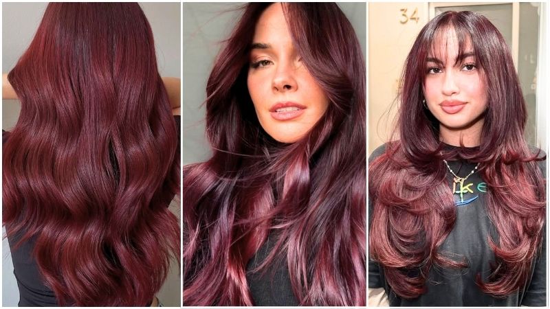 Cherry Coke Hair Color Ideas