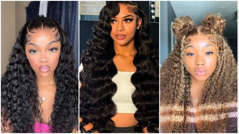 Cute Curly Wig Hairstyles