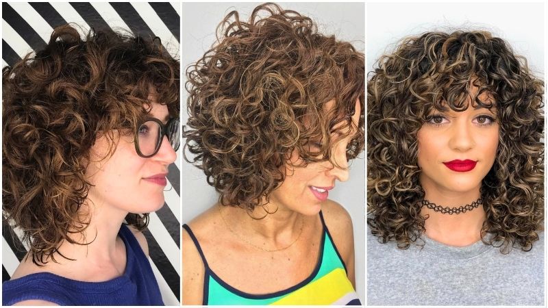 Medium Curly Haircut