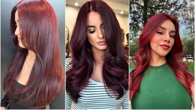 Cherry Red Hair Color Ideas