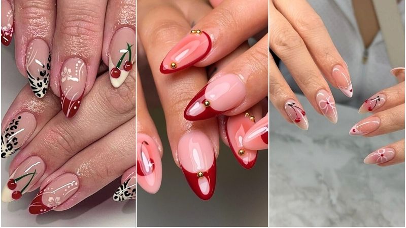 Cherry nails