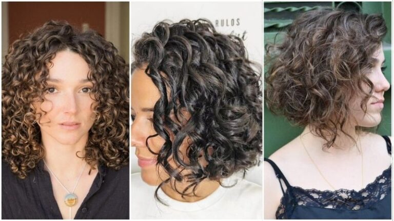 Curly Lob Haircuts