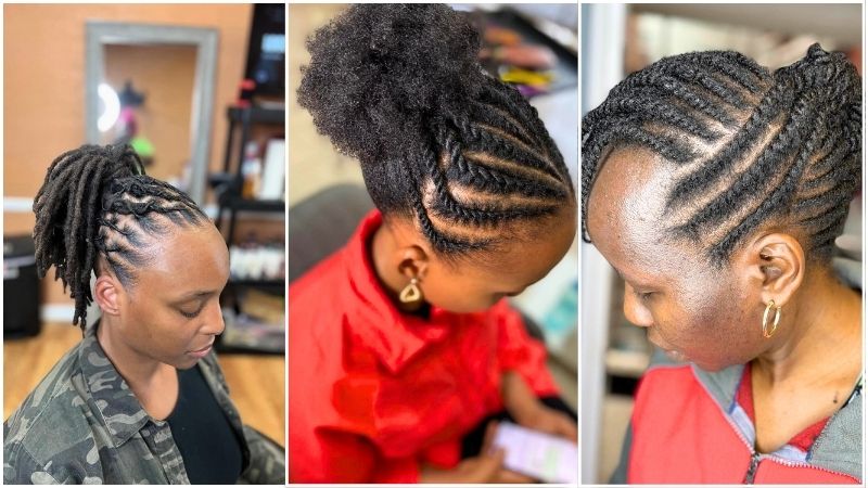 Flat Twist Hairstyles Natural Hair