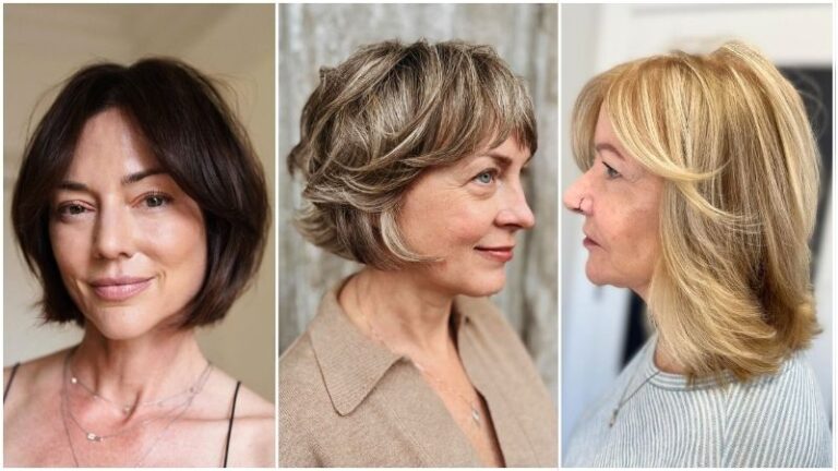 Hairstyles for Thin Fine Hair Over 50