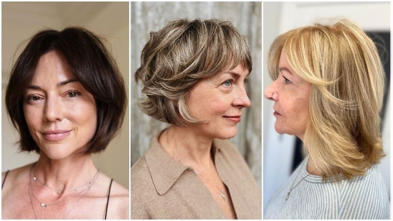 Hairstyles for Thin Fine Hair Over 50