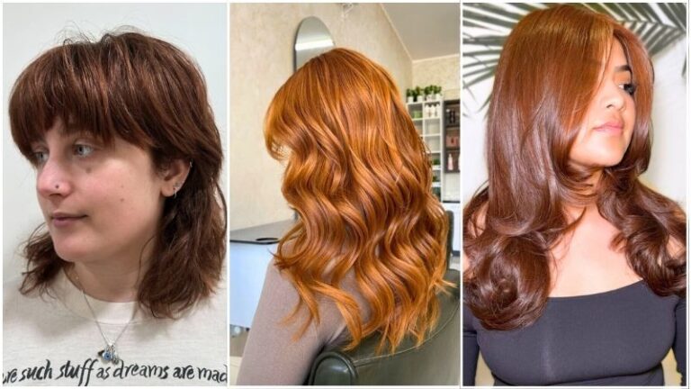 Copper Brown Hair Color Ideas