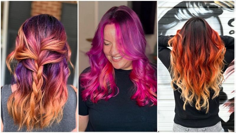Sunset Hair Color Ideas
