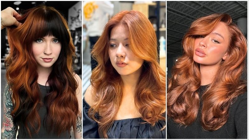 copper hair