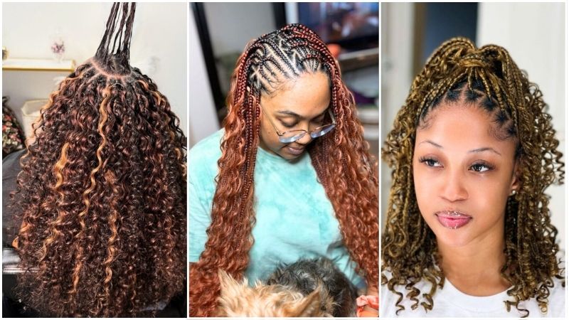 Brown Braids for Black Women